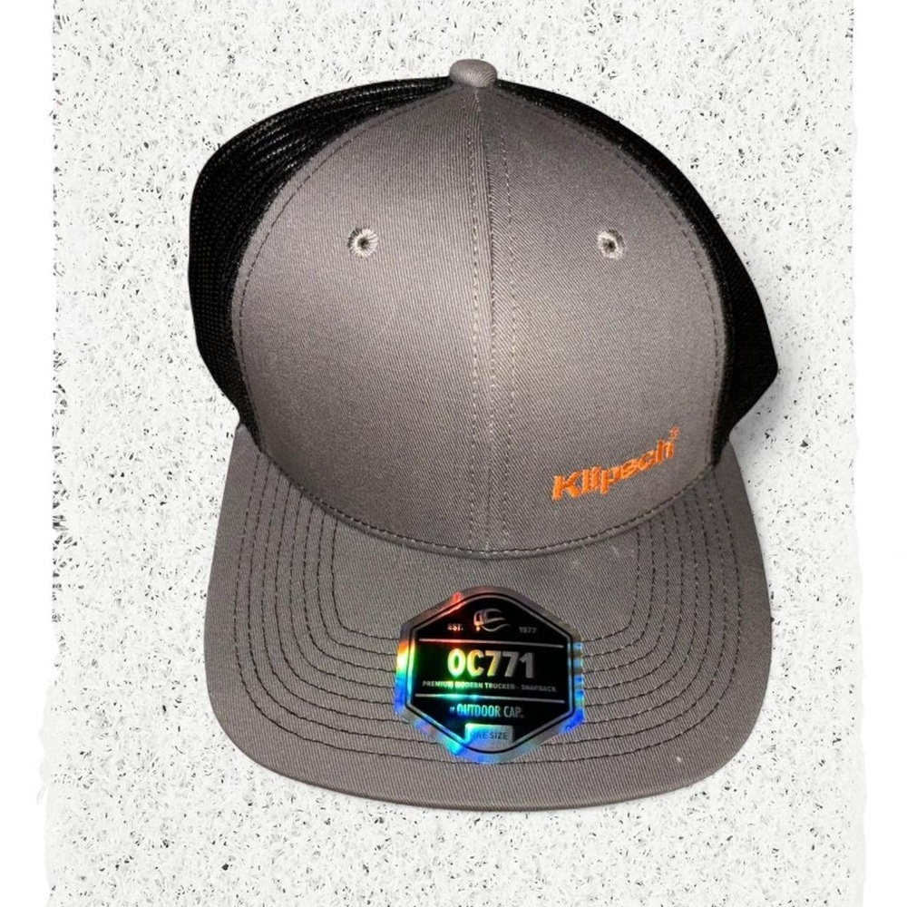 Men’s Klipsch Gray and Black Cap